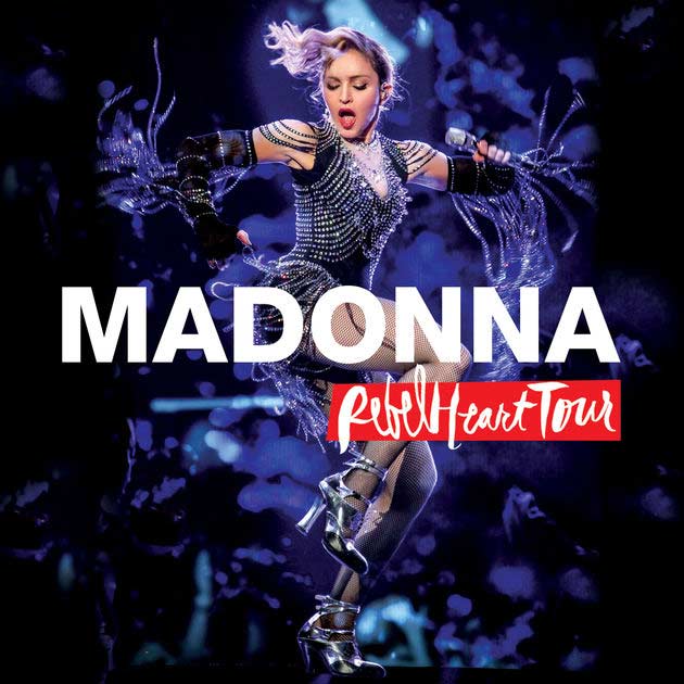 Madonna: Rebel heart tour, la portada del disco