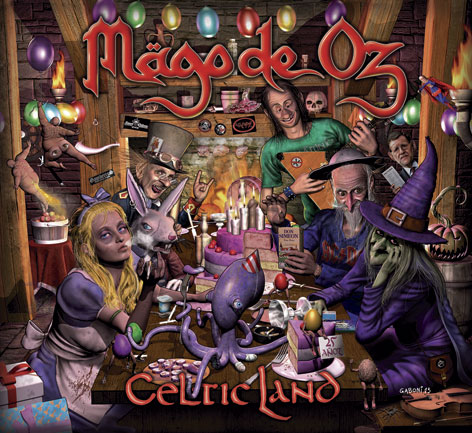 Mägo de Oz: Celtic Land, la portada del disco