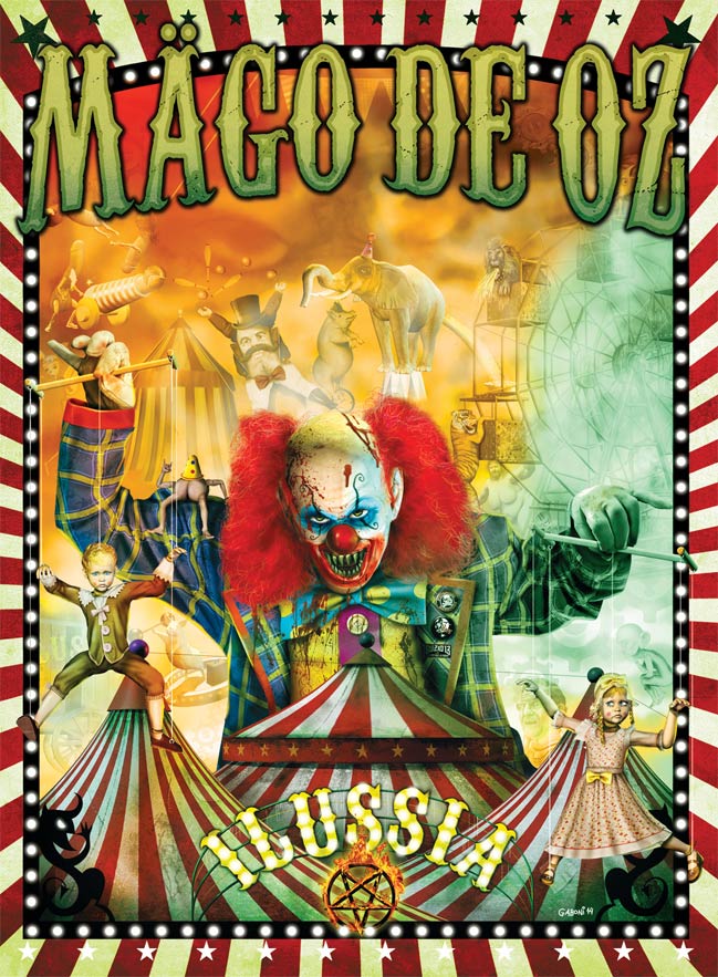 Mägo de Oz: Ilussia, la portada del disco