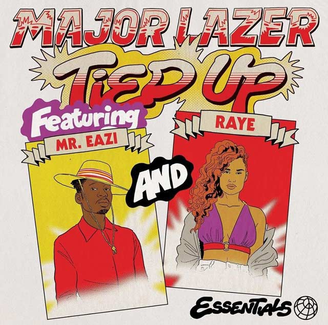 Major Lazer con RAYE y Mr. Eazi: Tied up - portada