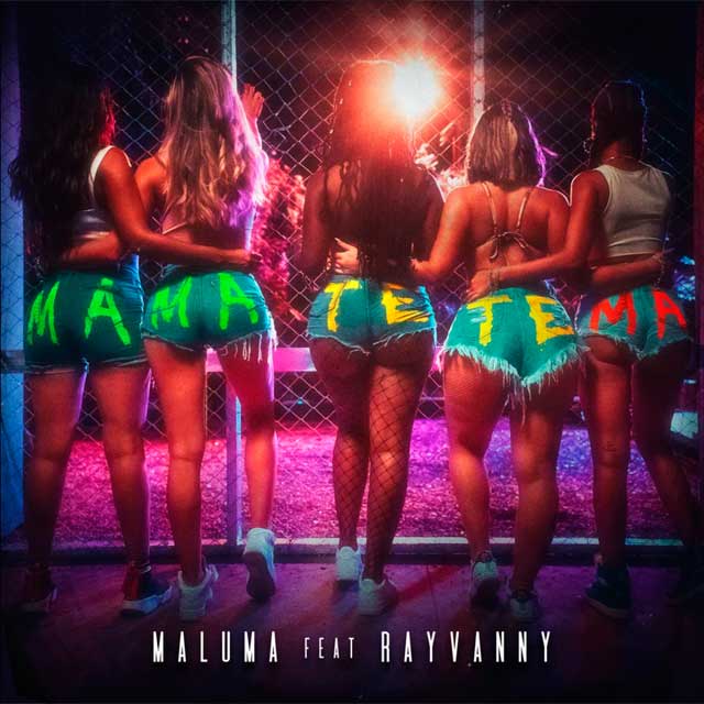 Maluma con Rayvanny: Mama tetema - portada