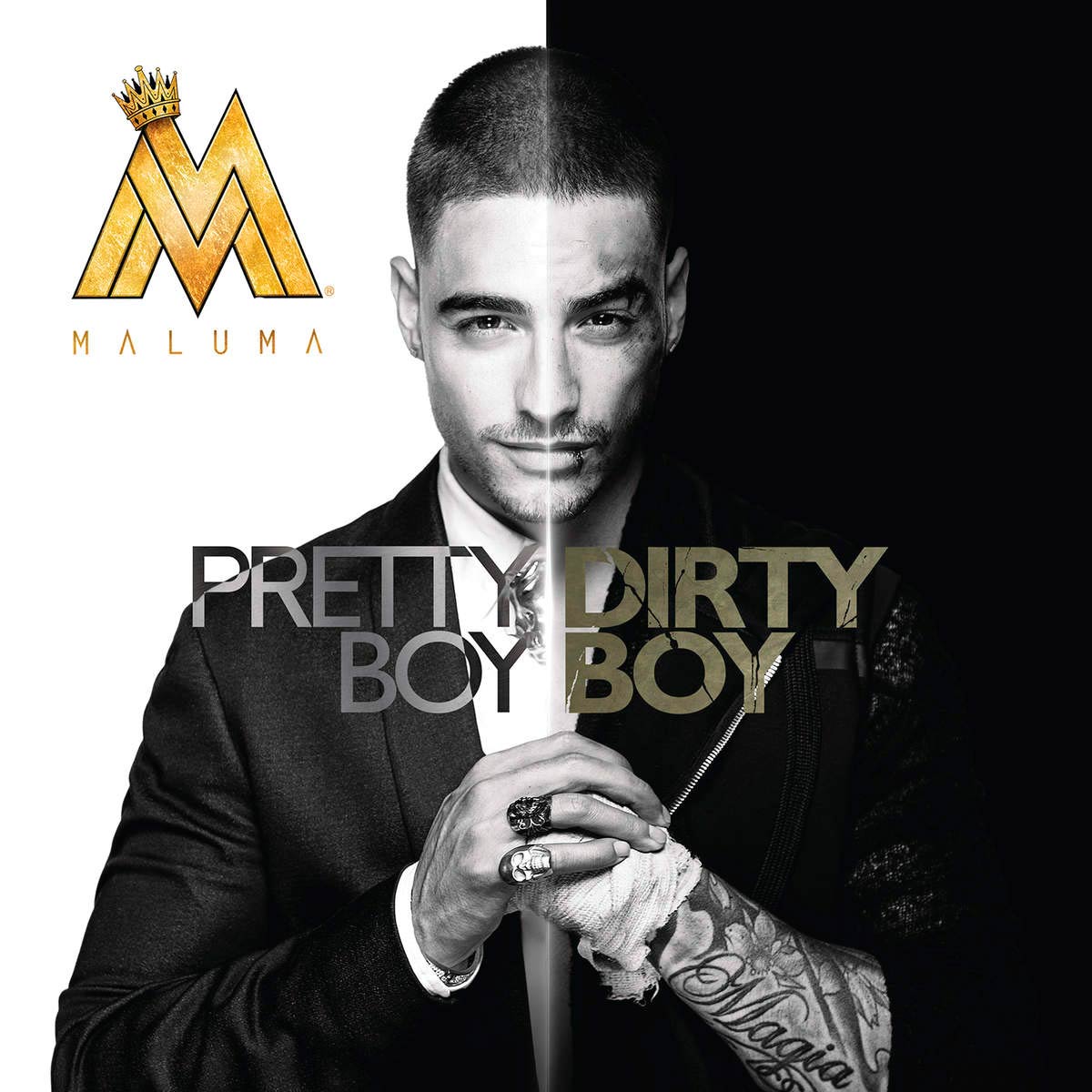 Maluma: Pretty boy Dirty boy, la portada del disco