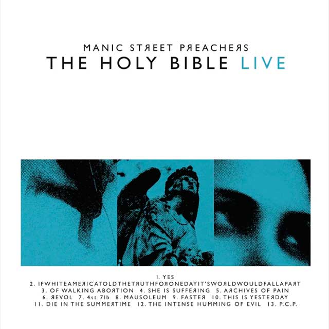 Manic Street Preachers: The holy bible live - portada