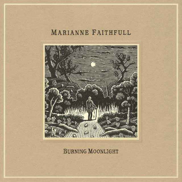 Marianne Faithfull: Burning moonlight - portada