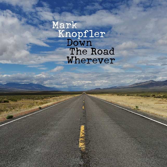 Mark Knopfler: Down the road wherever - portada