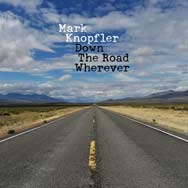 Mark Knopfler: Down the road wherever - portada mediana