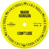 Mark Ronson: I can't lose - portada reducida