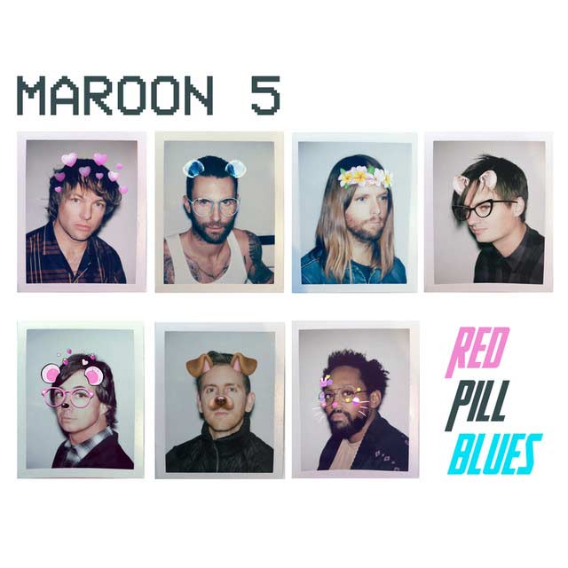 Maroon 5: Red pill blues - portada