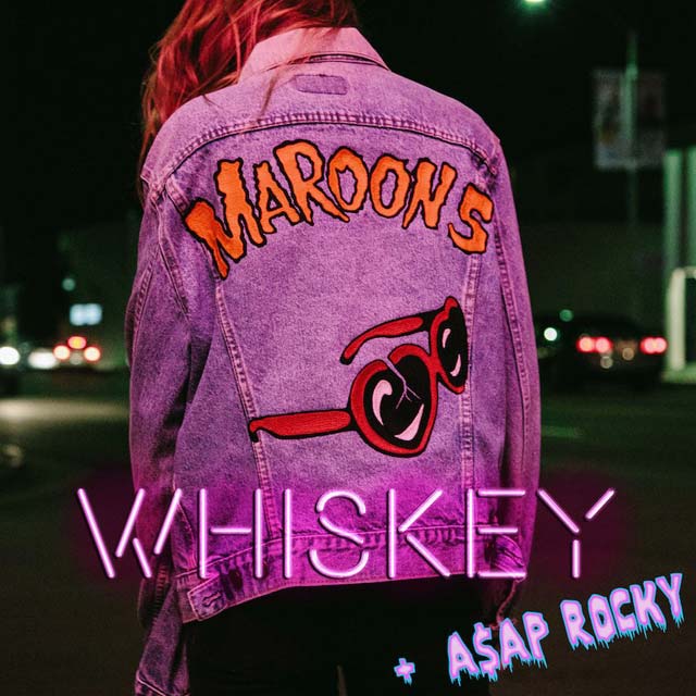 Maroon 5 con A$AP Rocky: Whiskey, la portada de la canción