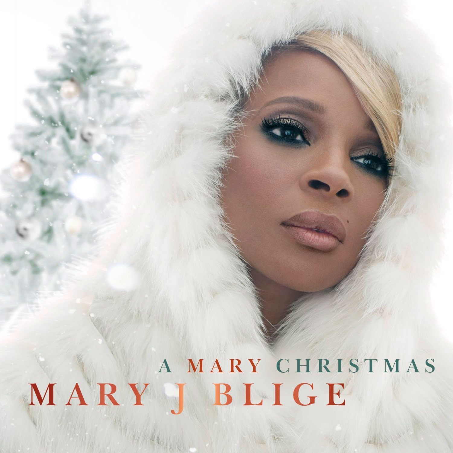Mary J. Blige: A Mary Christmas - la portada del disco