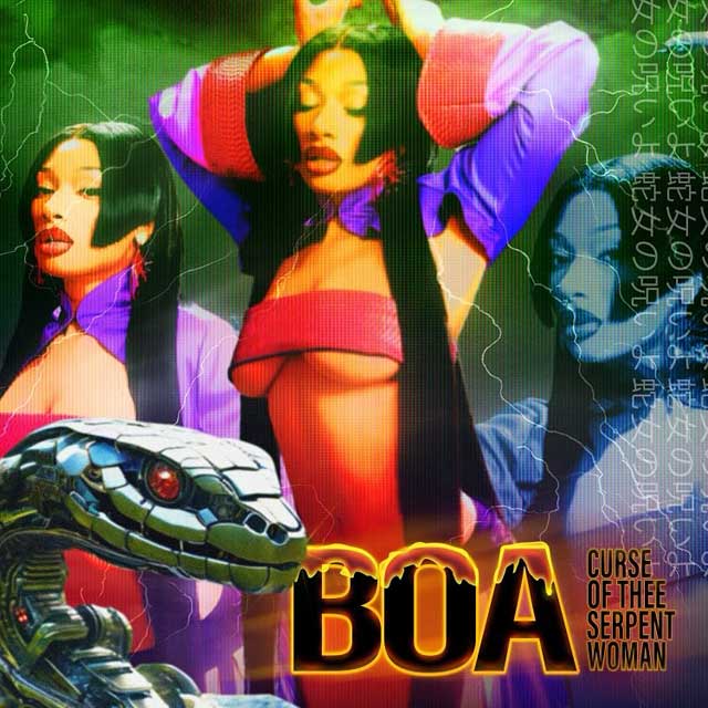 Megan Thee Stallion: Boa - portada