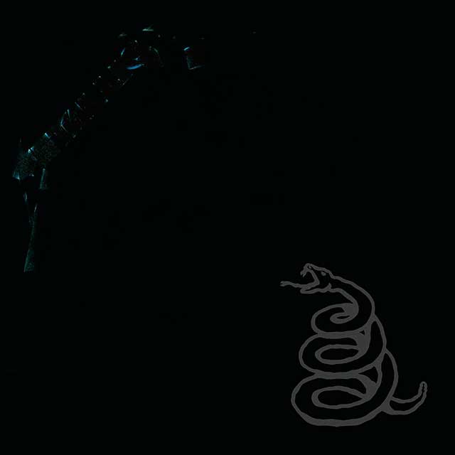 Metallica: Metallica (The black album) - portada