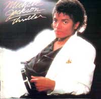 Carátula del Thriller, Michael Jackson