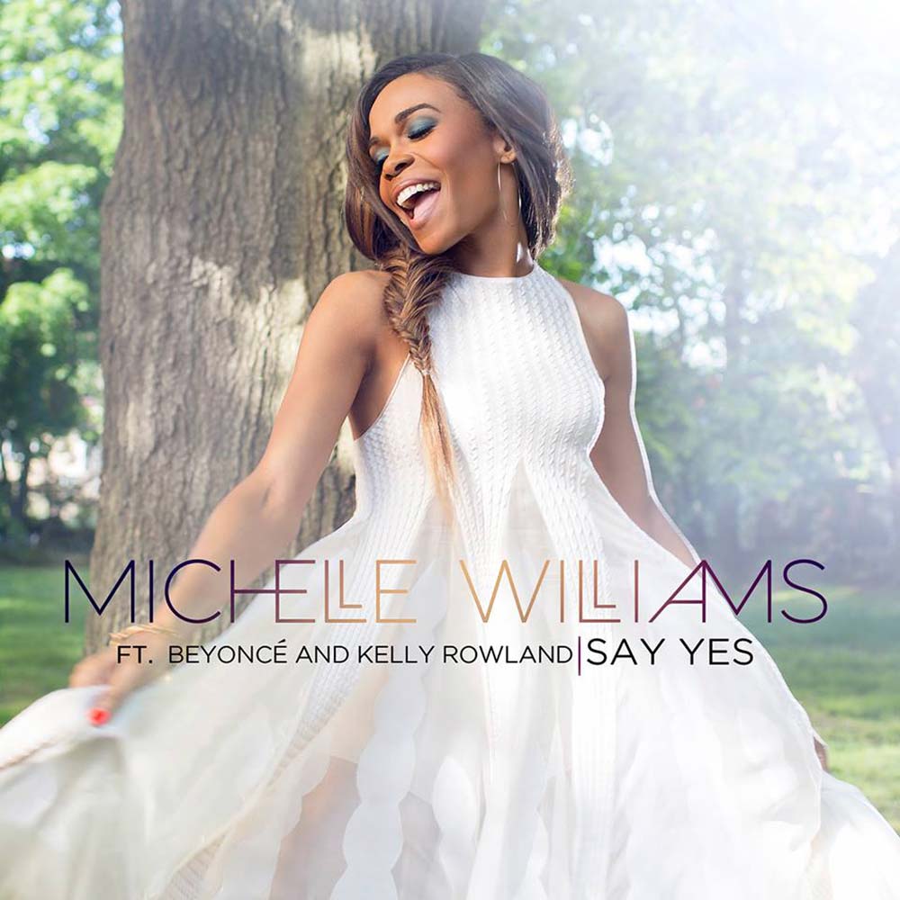 Michelle Williams en la portada de Say Yes