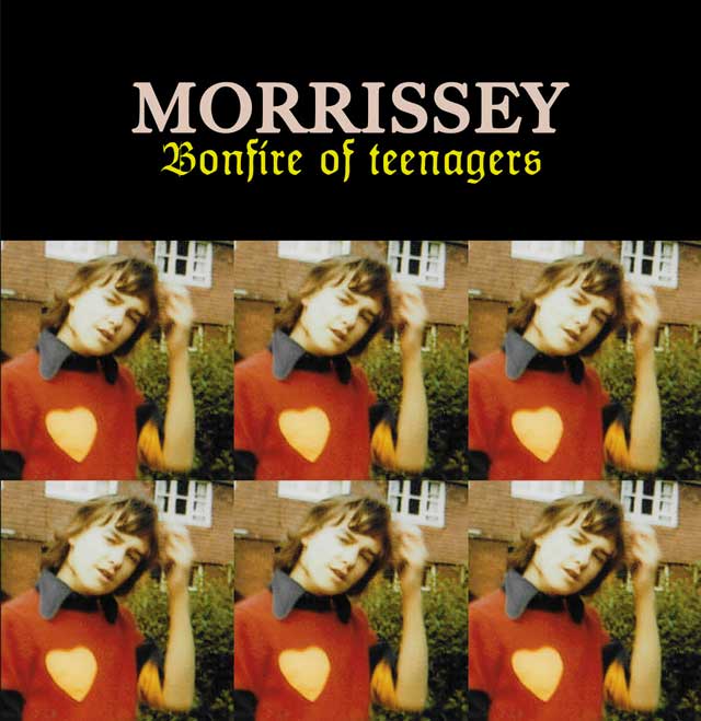 Morrissey: Bonfire of teenagers, la portada del disco