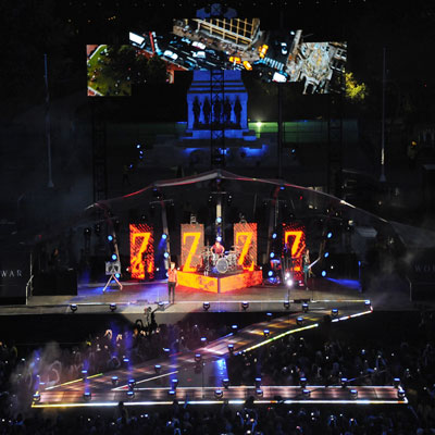 Muse Premiere de 'Guerra Mundial Z' en Londres