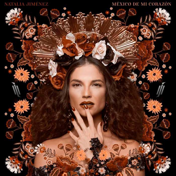 Natalia Jiménez: México de mi corazón, la portada del disco