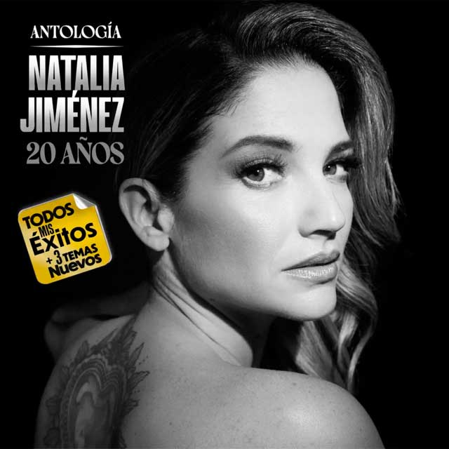 Natalia Jiménez: Antología 20 años - portada