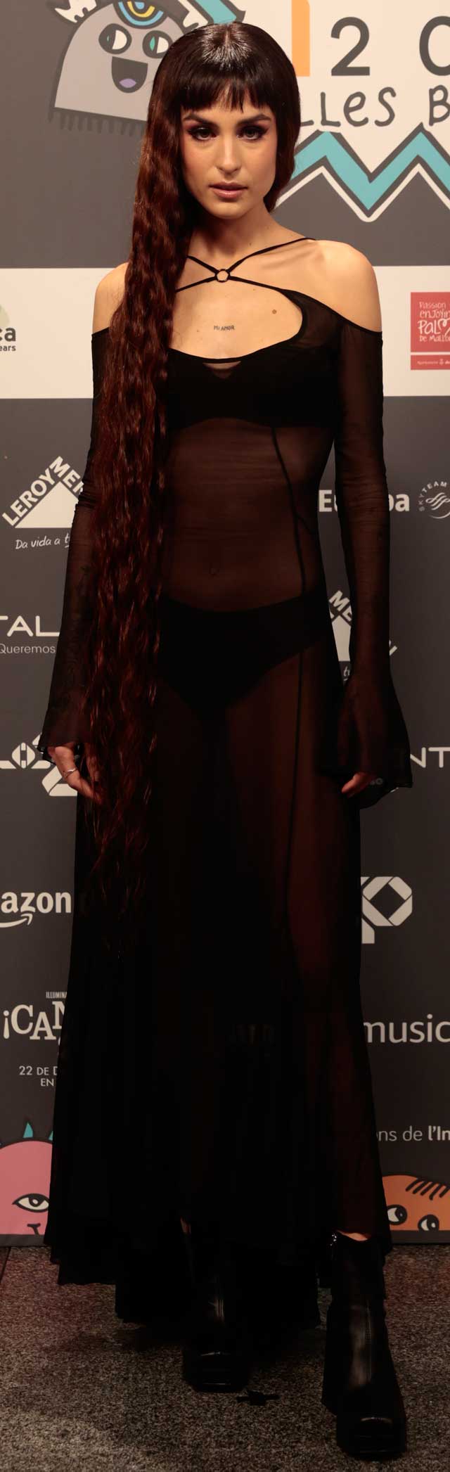 Natalia Lacunza LOS40 Music Awards Edición 2021. Alfombra roja