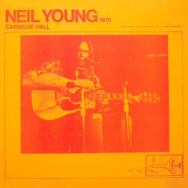 Neil Young: Carnegie Hall 1970 - portada
