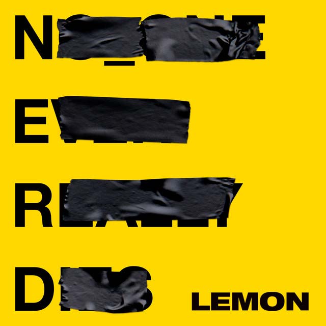 NERD con Rihanna: Lemon - portada