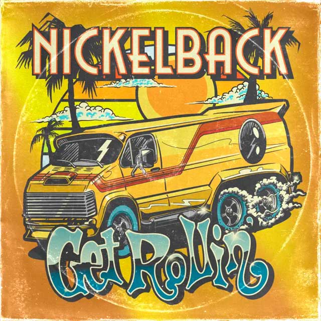Nickelback: Get rollin' - portada