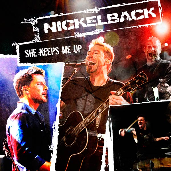 Nickelback: She keeps me up - portada