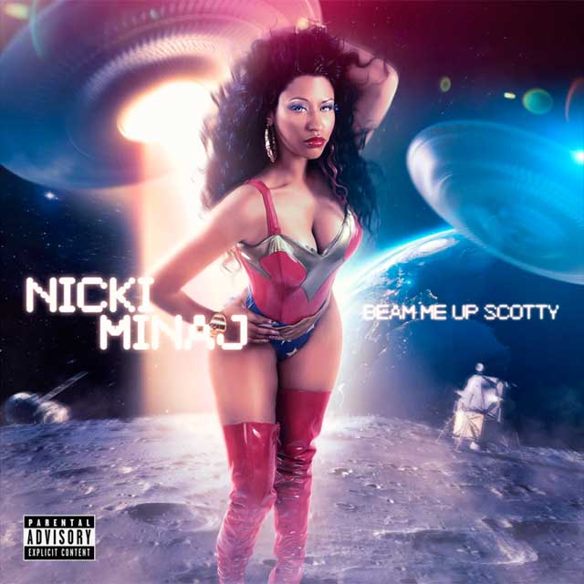 Nicki Minaj: Beam me up Scotty - portada