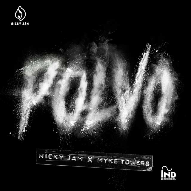 Nicky Jam con Myke Towers: Polvo - portada
