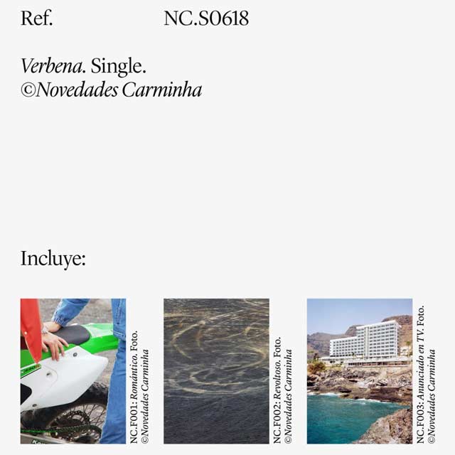 Novedades Carminha: Verbena - portada