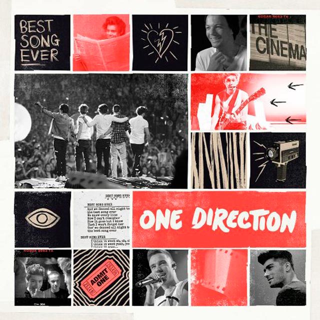 One Direction: Best song ever - portada