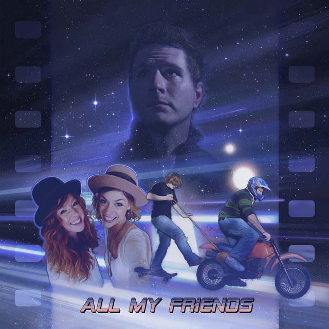 Owl City: All my friends - portada