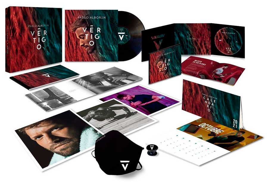 Pablo Alborán Vértigo caja deluxe