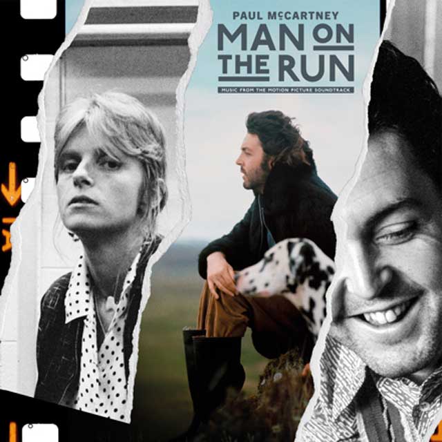 Paul McCartney: Man on the run: Music from the Motion Picture Soundtrack - portada