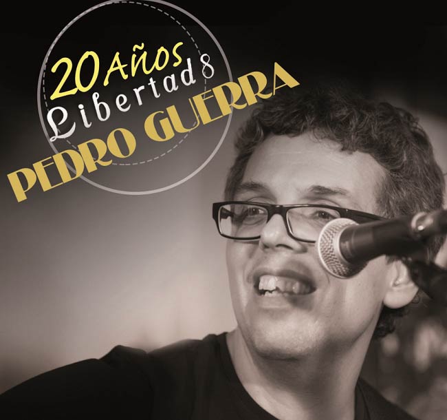 Pedro Guerra: 20 años Libertad 8 - portada