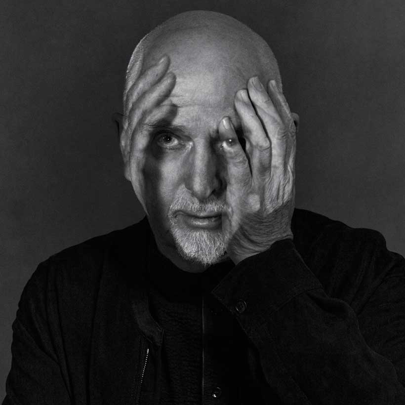 Peter Gabriel: i/o - portada