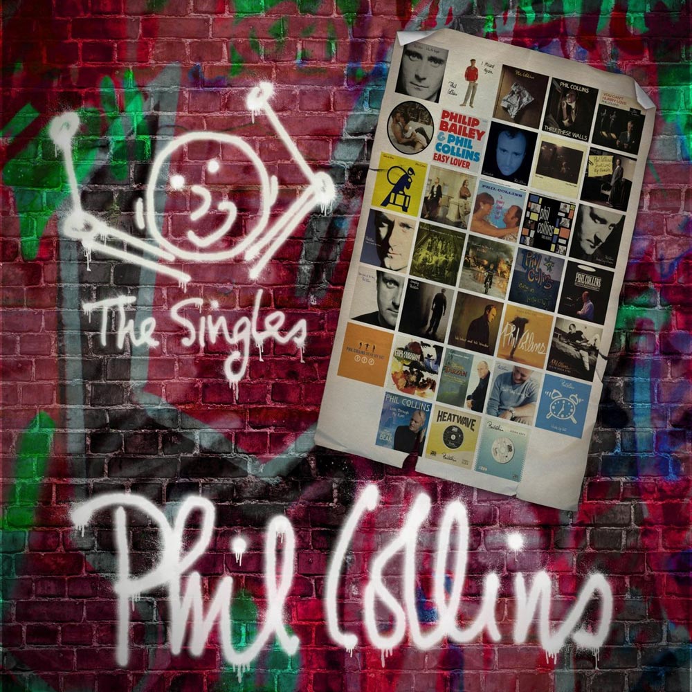 Phil Collins: The singles, la portada del disco