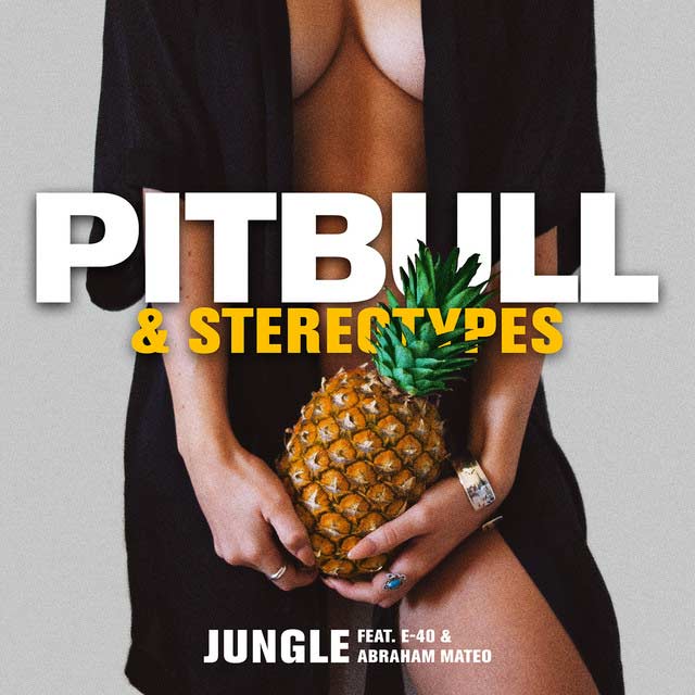 Pitbull con Abraham Mateo, Stereotypes y E-40: Jungle - portada