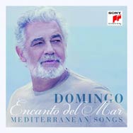 Plácido Domingo: Encanto del mar, mediterranean songs - portada mediana