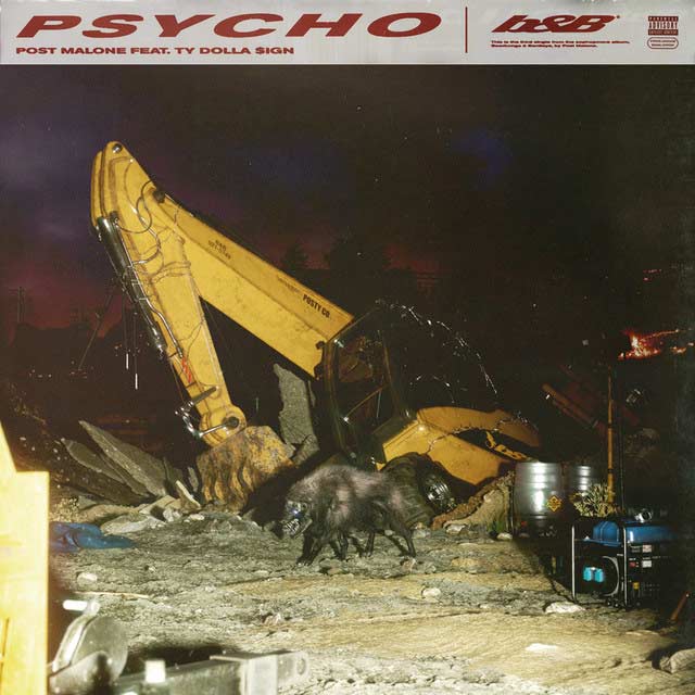 Post Malone con Ty Dolla $ign: Psycho - portada
