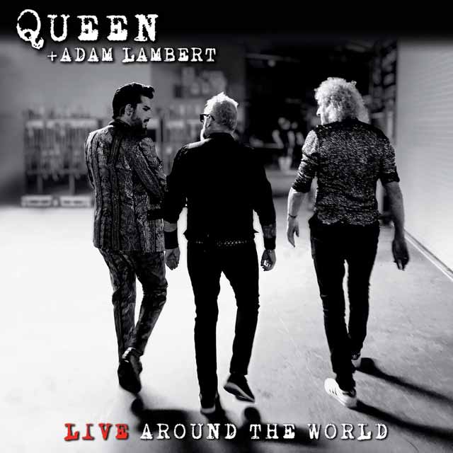 Queen: Live around the world - con Adam Lambert - portada