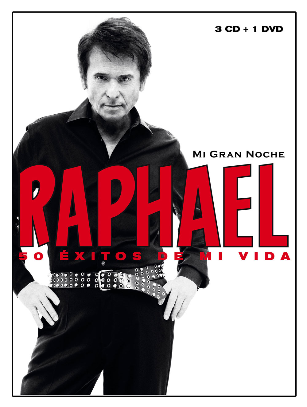 Raphael: Mi gran noche. 50 éxitos de mi vida - portada