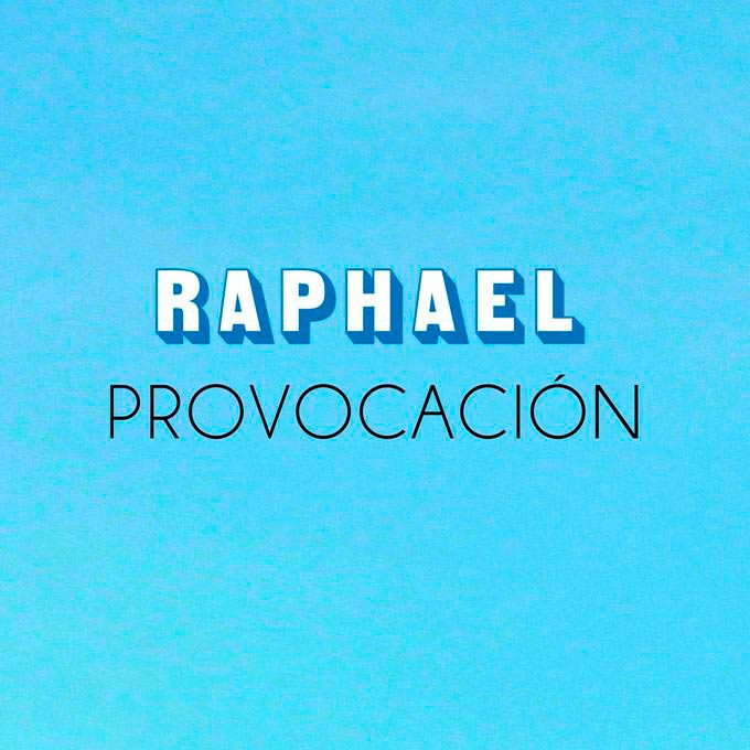Raphael: Provocación - portada