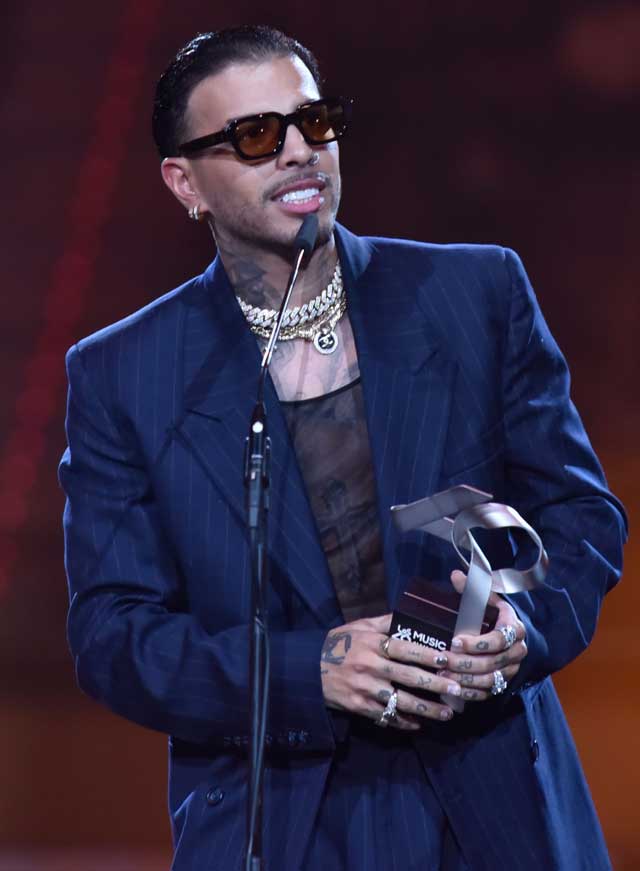 Rauw Alejandro LOS40 Music Awards Edición 2021
