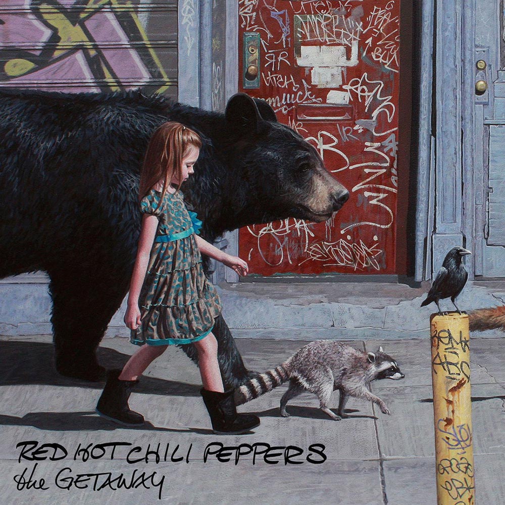 Red Hot Chili Peppers: The getaway, la portada del disco