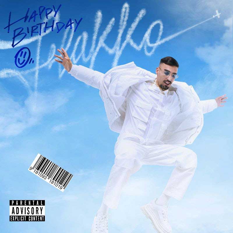 Rels B: Happy birthday Flakko, la portada del disco