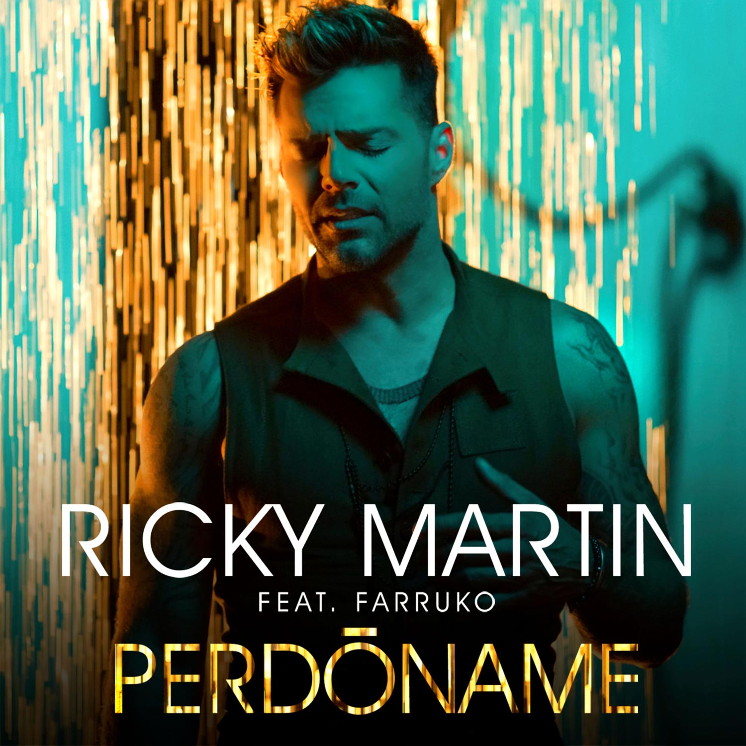 Ricky Martin con Farruko: Perdóname, la portada de la canción