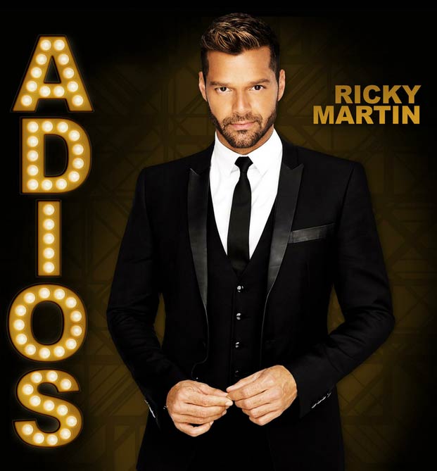 Ricky Martin: Adiós - portada