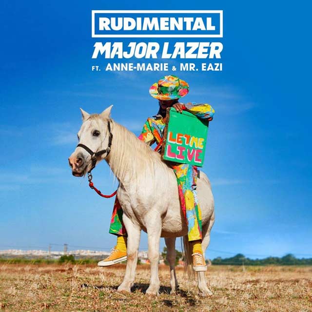 Rudimental con Major Lazer, Anne-Marie y Mr Eazi: Let me live - portada