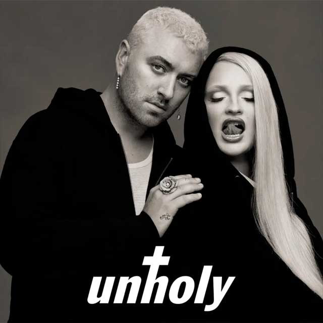 Sam Smith con Kim Petras: Unholy - portada